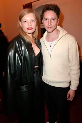 Luisa-Celine Gaffron und Jonathan Berlin bei der Aftershow-Party nach der 24. Verleihung der First Steps Awards im Theater des Westens. Berlin, 08.10.2023