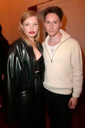 Luisa-Celine Gaffron und Jonathan Berlin bei der Aftershow-Party nach der 24. Verleihung der First Steps Awards im Theater des Westens. Berlin, 08.10.2023