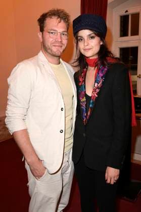 Ben Münchow und Luise Befort bei der Aftershow-Party nach der 24. Verleihung der First Steps Awards im Theater des Westens. Berlin, 08.10.2023