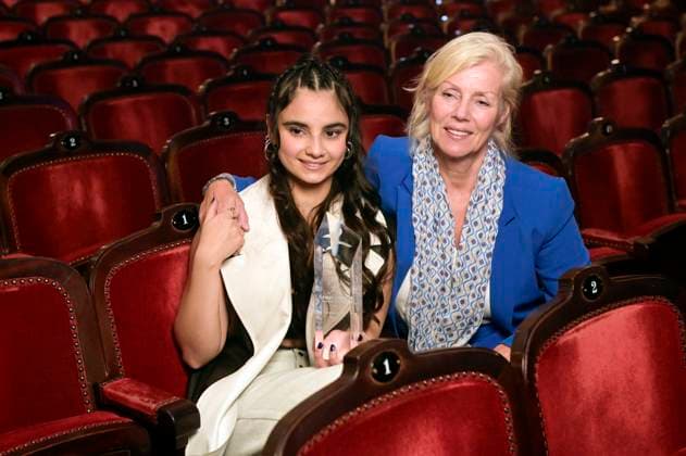 Bayan Layla und Marika Ullrich bei der Aftershow-Party nach der 24. Verleihung der First Steps Awards im Theater des Westens. Berlin, 08.10.2023