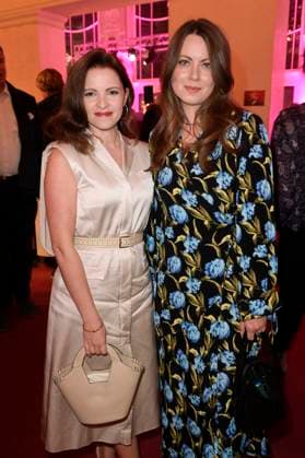 Jennifer Ulrich und Alice Dwyer bei der Aftershow-Party nach der 24. Verleihung der First Steps Awards im Theater des Westens. Berlin, 08.10.2023