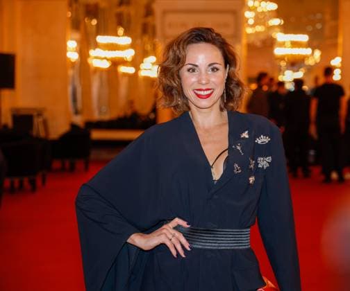 Sophie Berner bei der Verleihung des Deutschen Musical theater PReises 2023 im Theater des Westens, Berlin.