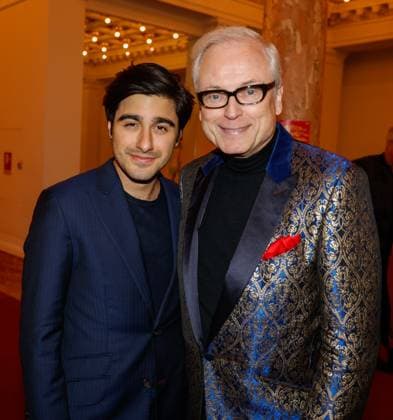 Atrin Madani, Hans Jürgen Schatz bei der Verleihung des Deutschen Musical theater PReises 2023 im Theater des Westens, Berlin.