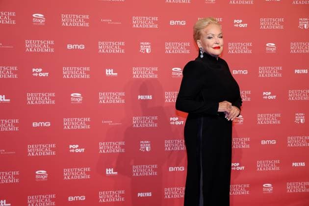 Angelika Milster bei der Verleihung des Deutschen Musical theater PReises 2023 im Theater des Westens, Berlin.