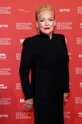 Angelika Milster bei der Verleihung des Deutschen Musical theater PReises 2023 im Theater des Westens, Berlin.
