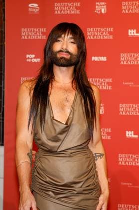 Conchita Wurst bei der Verleihung des Deutschen Musical theater PReises 2023 im Theater des Westens, Berlin.