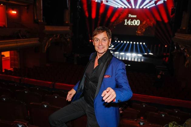 Felix Martin bei der Verleihung des Deutschen Musical theater PReises 2023 im Theater des Westens, Berlin.