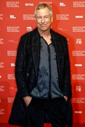 Thomas Hermanns bei der Verleihung des Deutschen Musical Theater Preises 2023 im Theater des Westens. Berlin, 09.10.2023
