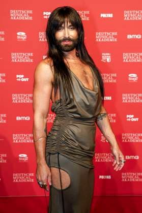 Conchita Wurst bei der Verleihung des Deutschen Musical Theater Preises 2023 im Theater des Westens. Berlin, 09.10.2023