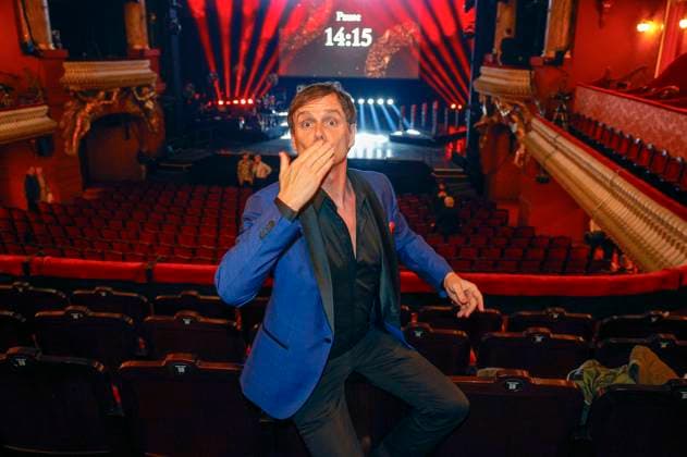 Felix Martin Poenichen bei der Verleihung des Deutschen Musical Theater Preises 2023 im Theater des Westens. Berlin, 09.10.2023