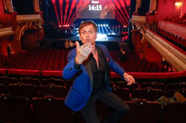 Felix Martin Poenichen bei der Verleihung des Deutschen Musical Theater Preises 2023 im Theater des Westens. Berlin, 09.10.2023