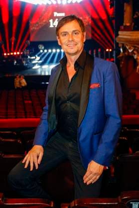 Felix Martin Poenichen bei der Verleihung des Deutschen Musical Theater Preises 2023 im Theater des Westens. Berlin, 09.10.2023