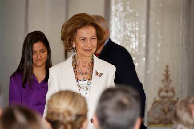 Entertainment Themen der Woche KW41 Entertainment Bilder des Tages Queen Sofia Attends An Awards Ceremony - Madrid Queen Sofia on her arrival at the Fundacion MAPFRE 2023 Social Awards ceremony on October 10, 2023, in Madrid, Spain. Photo by Antonio Gutierrez Europa Press ABACAPRESS.COM Madrid Spain  Copyright: xEuropaxPress ABACAx 871137_002 EuropaxPress ABACAx 871137_002
