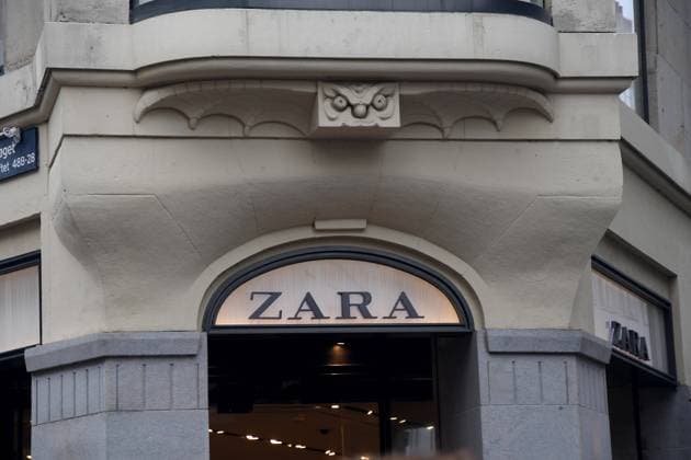 Copenhagen, Denmark 10 October. 2023 Spanish retail Zara store on stroeget in danish capital Copenhagen Denmark.. (Photo.Francis Joseph Dean Dean Pictures)