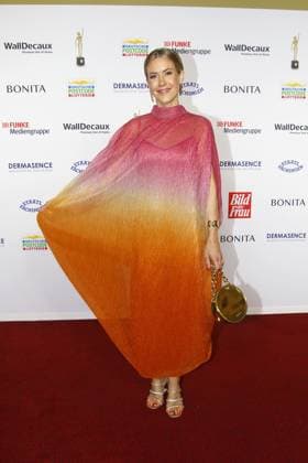 Wolke Hegenbarth bei der Verleihung Goldene Bild der Frau am 11.10.2023 in Hamburg Goldene Bild der Frau Verleihung 2023 in Hamburg