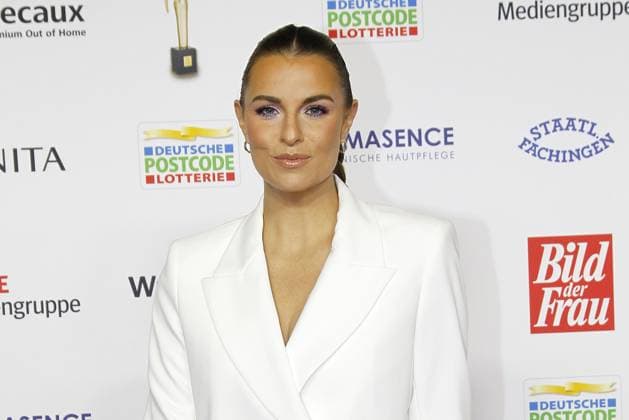 Laura Wontorra bei der Verleihung Goldene Bild der Frau am 11.10.2023 in Hamburg Goldene Bild der Frau Verleihung 2023 in Hamburg
