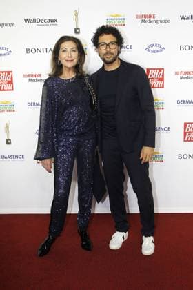 Alexandra von Rehlingen und Boris Entrup bei der Verleihung Goldene Bild der Frau am 11.10.2023 in Hamburg Goldene Bild der Frau Verleihung 2023 in Hamburg