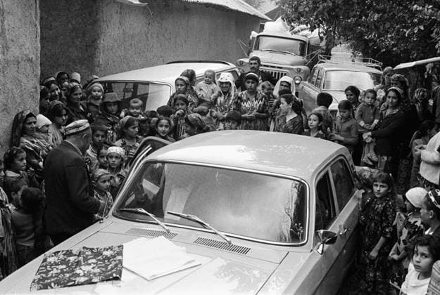 Tajik SSR 8525350 01.06.1987 A traditional wedding in the Tajik SSR. Vsevolod Tarasevich Tajikistan  Copyright: xVsevolodxTarasevichx