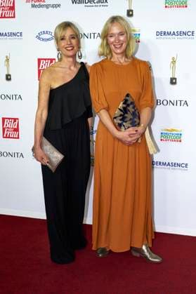Katharaina Abt und Katja Weitzenböck bei der 16. Verleihung der Goldenen Bild der Frau 2023 im Stage Theater Neue Flora. Hamburg, 11.10.2023