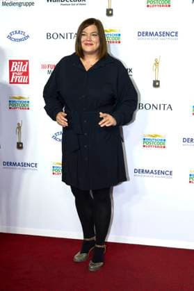 Katharina Fegebank bei der 16. Verleihung der Goldenen Bild der Frau 2023 im Stage Theater Neue Flora. Hamburg, 11.10.2023
