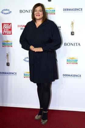 Katharina Fegebank bei der 16. Verleihung der Goldenen Bild der Frau 2023 im Stage Theater Neue Flora. Hamburg, 11.10.2023