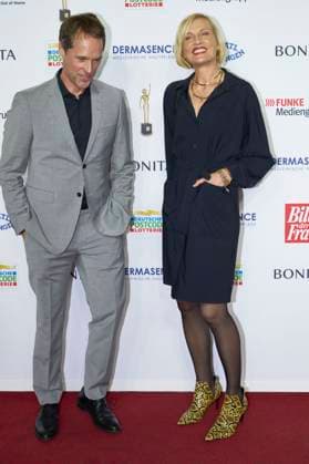 Matthias Schloo und Sanna Englund bei der 16. Verleihung der Goldenen Bild der Frau 2023 im Stage Theater Neue Flora. Hamburg, 11.10.2023