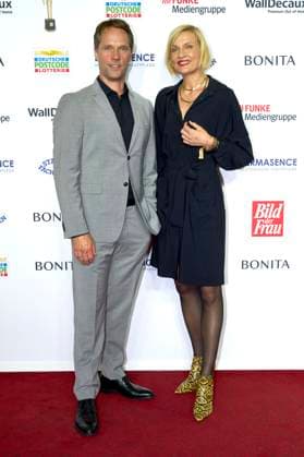 Matthias Schloo und Sanna Englund bei der 16. Verleihung der Goldenen Bild der Frau 2023 im Stage Theater Neue Flora. Hamburg, 11.10.2023