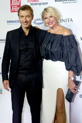 Guido Broscheit und Barbara Klein bei der 16. Verleihung der Goldenen Bild der Frau 2023 im Stage Theater Neue Flora. Hamburg, 11.10.2023