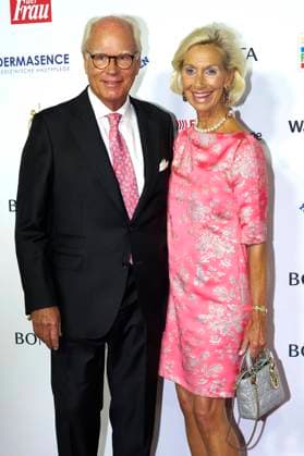 Ulrich Tröger und Kristina Tröger bei der 16. Verleihung der Goldenen Bild der Frau 2023 im Stage Theater Neue Flora. Hamburg, 11.10.2023