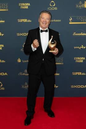 Award - Goldene Henne 2023 Harold Kreis bei der Goldene Henne 2023 am 13.10.2023 im Studio 3 der Media City in Leipzig. Copyright: xEventpressxKochanx