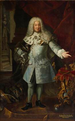 RECORD DATE NOT STATED Portrait of King Frederick I of Sweden (1676-1751), First half of the 18th century. Found in the Collection of the Royal Castle, Warsaw. Copyright:x xFinexArtxImages HeritagexImagesxx IMAGO, ! ACHTUNG: AUFNAHMEDATUM GESCHÄTZT!  Copyright: xFinexArtxImages HeritagexImagesxx IMAGO