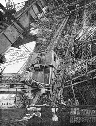 RECORD DATE NOT STATED Paris, France - Tour Eiffel, Construction. Paris, France - Tour Eiffel, Construction. Date: circa 1889  Copyright: Gemini Picture No. 10811011