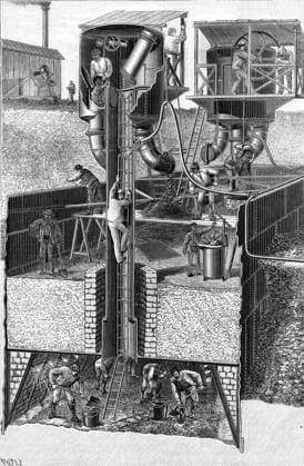 RECORD DATE NOT STATED Paris, France - Tour Eiffel, Construction. Paris, France - Tour Eiffel, Construction. Date: 1887  Copyright: Gemini Picture No. 10811015