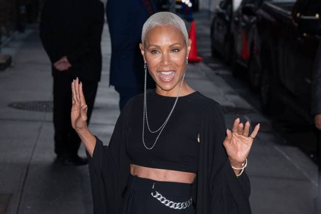 Jada Pinkett Smith at Late Show with Stephen Colbert Featuring: Jada Pinkett Smith Where: New York, New York, United States When: 16 Oct 2023 Credit: Janet Mayer startraksphoto.com EDITORIAL USE ONLY. NOT FOR USE BY NEWSPAPERS BASED IN THE UK. Copyright: xx 53130012
