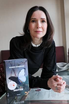 16.10.2023, Frankfurt, DEU Verleihung des Deutschen Buchpreis im Frankfurter Roemer. Ulrike Sterblich, von der Jury ausgewaehlte Autorin fuer die Shortlist des Deutschen Buchpreis 2023