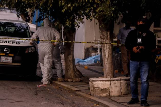 October 17, 2023, Chilpancingo, Guerrero, Mexico: The leader of the Union of Peoples and Organizations of the State of Guerrero, Bruno Placido, is murdered in the entrance of the state Health offices in Chilpancingo Chilpancingo Mexico - ZUMAj170 20231017_zip_j170_001 Copyright: xDavidxJuarezx