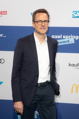 Axel Springer Award 2023 Philipp Justus beim Axel Springer Award 2023 im Axel Springer Neubau am 17.10.2023 in Berlin. Copyright: xEventpressxKochanx