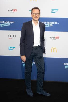 Axel Springer Award 2023 Philipp Justus beim Axel Springer Award 2023 im Axel Springer Neubau am 17.10.2023 in Berlin. Copyright: xEventpressxKochanx