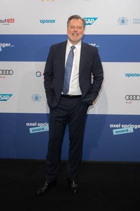 Axel Springer Award 2023 Martin Daut beim Axel Springer Award 2023 im Axel Springer Neubau am 17.10.2023 in Berlin. Copyright: xEventpressxKochanx