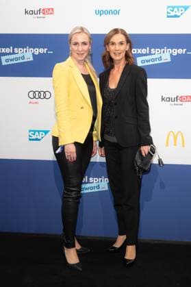 Axel Springer Award 2023 Linda Kurz und Hildegard Wortmann beim Axel Springer Award 2023 im Axel Springer Neubau am 17.10.2023 in Berlin. Copyright: xEventpressxKochanx