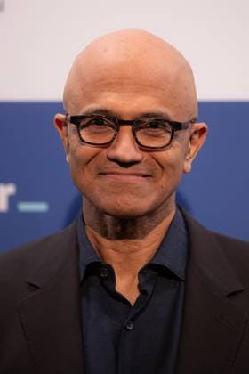Axel Springer Award 2023 Satya Nadella beim Axel Springer Award 2023 im Axel Springer Neubau am 17.10.2023 in Berlin. Copyright: xEventpressxKochanx