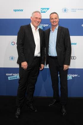 Axel Springer Award 2023 Christian Eigen beim Axel Springer Award 2023 im Axel Springer Neubau am 17.10.2023 in Berlin. Copyright: xEventpressxKochanx