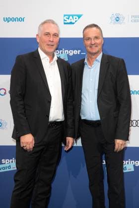 Axel Springer Award 2023 Christian Eigen beim Axel Springer Award 2023 im Axel Springer Neubau am 17.10.2023 in Berlin. Copyright: xEventpressxKochanx
