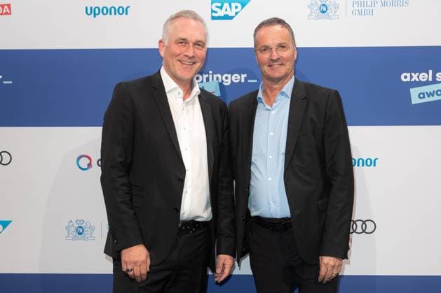 Axel Springer Award 2023 Christian Eigen beim Axel Springer Award 2023 im Axel Springer Neubau am 17.10.2023 in Berlin. Copyright: xEventpressxKochanx