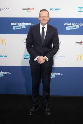 Axel Springer Award 2023 Volker Wissing beim Axel Springer Award 2023 im Axel Springer Neubau am 17.10.2023 in Berlin. Copyright: xEventpressxKochanx