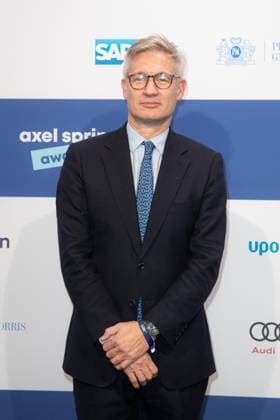 Axel Springer Award 2023 Ulf Poschardt beim Axel Springer Award 2023 im Axel Springer Neubau am 17.10.2023 in Berlin. Copyright: xEventpressxKochanx