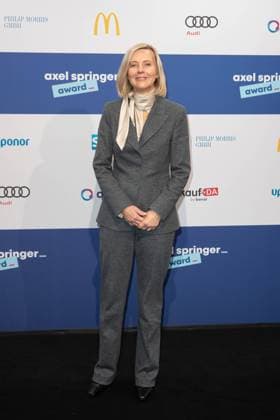 Axel Springer Award 2023 Dr. Marianne Janik beim Axel Springer Award 2023 im Axel Springer Neubau am 17.10.2023 in Berlin. Copyright: xEventpressxKochanx