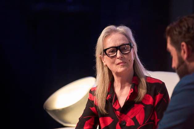 18-10-2023 Oviedo Meryl Streep attends Meryl s decisions , a meeting with students during Princesa de Asturias Awards 2023 at La Fabrica de Armas in Oviedo. No Spain Â  Copyright: xPPEx