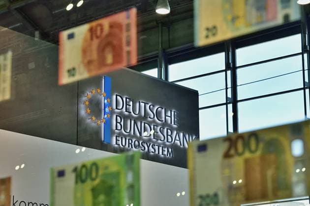 18.10.2023 Bundesbank Symbol. Deutsche Bundesbank Stand der Deutschen Bundesbank auf der Frankfurter Buchmesse 2023. Frankfurt am Main Messe Hessen Deutschland *** 18 10 2023 Bundesbank Symbol Deutsche Bundesbank Booth of the Deutsche Bundesbank at the Frankfurt Book Fair 2023 Frankfurt am Main Messe Hessen Germany