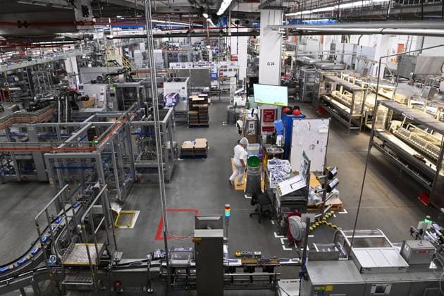 Factory of Mondelez company, international biscuit manufacturer, in Opava, Czech Republic, pictured on October 19, 2023. (CTKxPhoto JaroslavxOzana) CTKPhotoP2023101905810  CTKPhotoP2023101905810